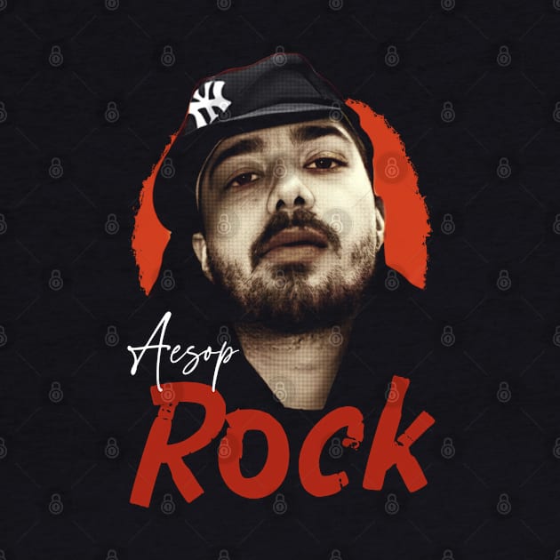 Aesop Rock retro pop art by BAJAJU